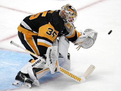 Brankár Pens Tristan Jarry