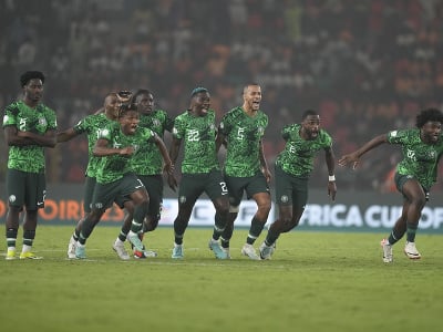 Futbalisti Nigérie sa radujú po postupe do finále