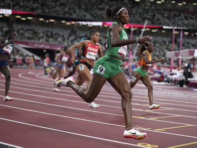 Nigerijská bežkyňa Nzubechi Grace