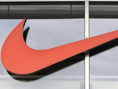 Logo značky Nike