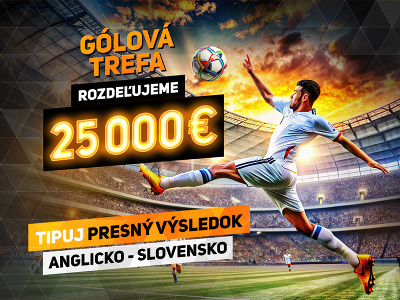Chceš podiel z 25-tisíc