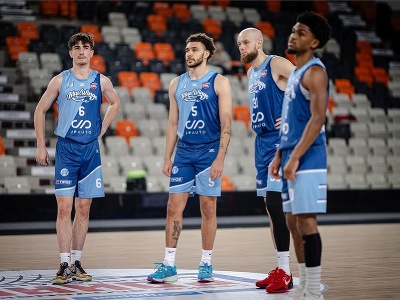 Basketbalisti tímu Nitra Blue