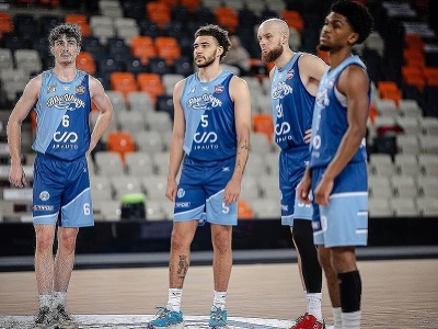 Basketbalisti tímu Nitra Blue