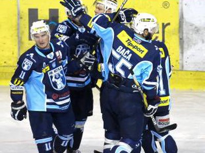 Hokejisti Nitry po góle
