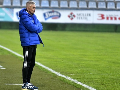 Na snímke tréner MFK Zemplín Michalovce Norbert Hrnčár 