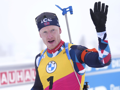 Nórsky biatlonista Johannes Thingnes