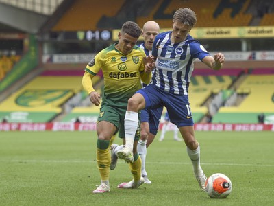 Momentka zo zápasu Norwich City - Brighton