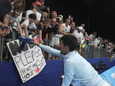 Srbský tenista Novak Djokovič vyhral turnaj v Tel Avive