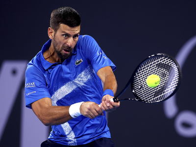 Novak Djokovič počas zápasu
