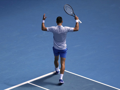 Novak Djokovič a jeho reakcia v semifinále Australian Open