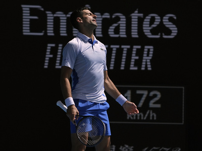 Reakcia Novaka Djokoviča v semifinále Australian Open