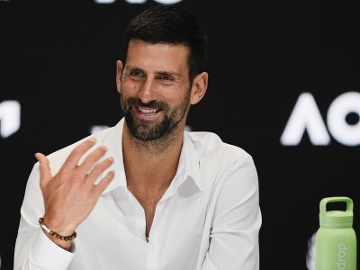Srbský tenista Novak Djokovič