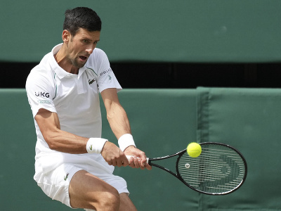 Novak Djokovič vo finále Wimbledonu