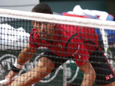 Novak Djokovič na Roland Garros