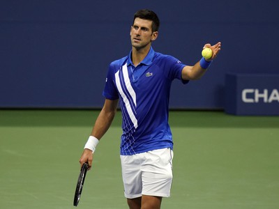 Srbský tenista Novak Djokovič