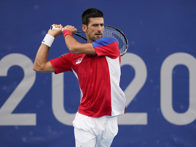 Srbský tenista Novak Djokovič