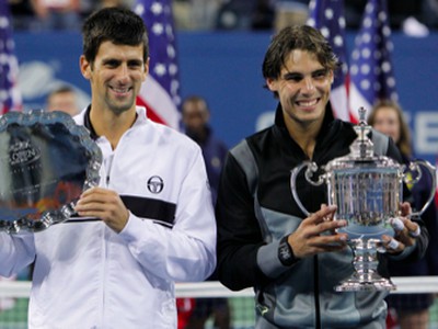Novak Djokovič a Rafael Nadal