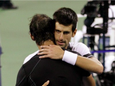Novak Djokovič a Rafael Nadal