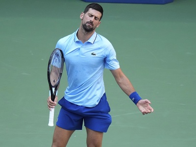 Srbský tenista Novak Djokovič