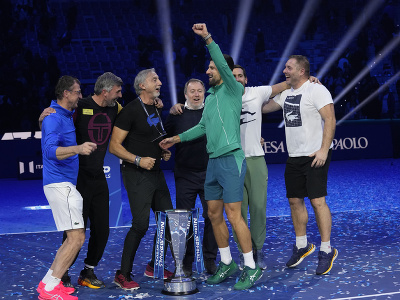 Srbský tenista Novak Djokovič triumfoval siedmykrát v kariére na turnaji majstrov