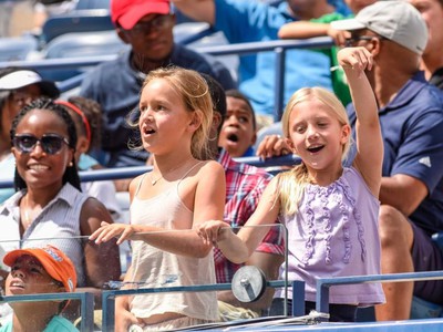 Novak Djokovič bavil deti na populárnom Kids Day pred začiatkom US Open
