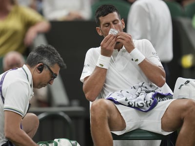 Srbský tenista Novak Djokovič