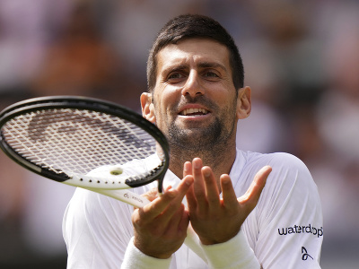 Novak Djokovič a jeho reakcia v osemfinále Wimbledonu