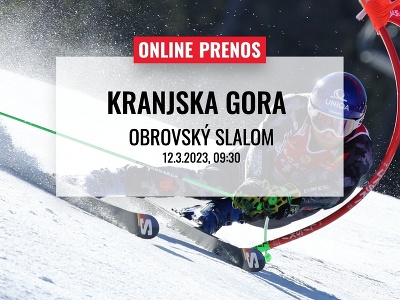 Prvé kolo obrovského slalomu v Kranjskej Gore