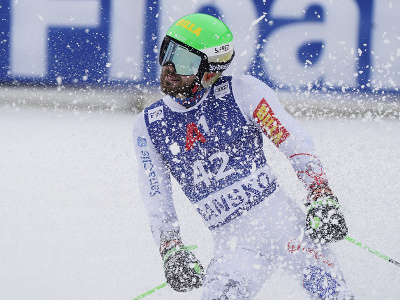 Andreas Žampa po druhom kole obrovského slalomu v Bansku