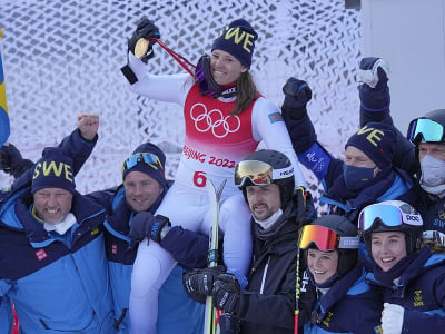 Švédska lyžiarka Sara Hectorová sa stala olympijskou víťazkou v obrovskom slalome