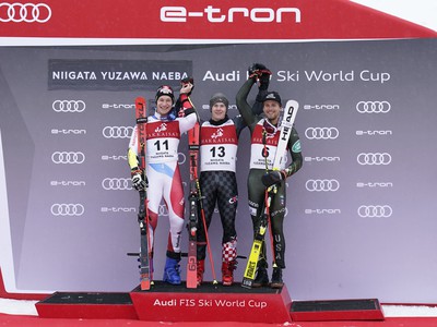 Chorvátsky lyžiar Filip Zubčič získal premiérový triumf vo SP