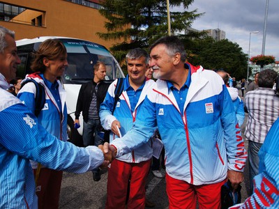 Odchod slovenských olympionikov do Londýna