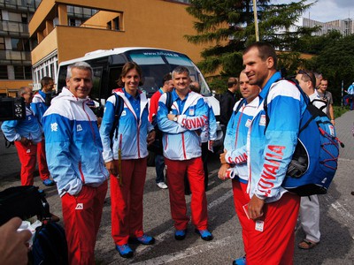 Odchod slovenských olympionikov do Londýna