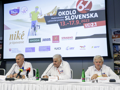 Tlačová konferencia k 67. ročníku cyklistických pretekov Okolo Slovenska