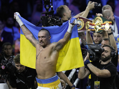 Ukrajinský boxer Oleksandr Usyk