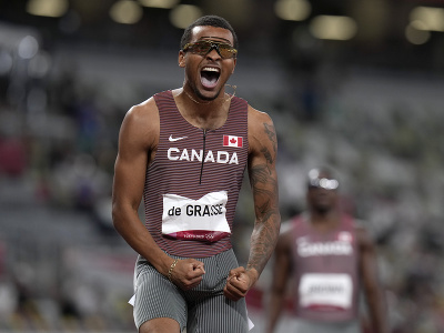 Kanaďan De Grasse triumfoval v behu na 200 m 