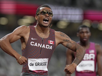 Kanaďan De Grasse triumfoval v behu na 200 m 