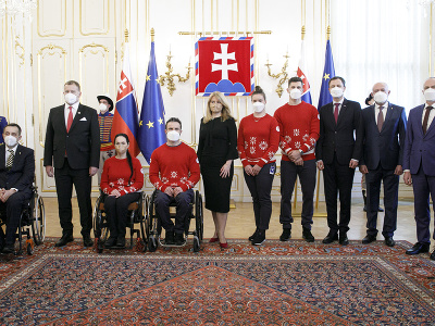 Slovenskí športovci zložili pred olympiádou sľub do rúk prezidentky. 