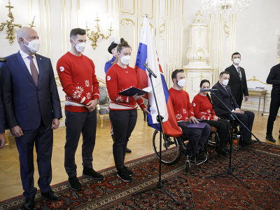 Slovenskí športovci zložili pred olympiádou sľub do rúk prezidentky. 