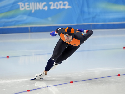 Holandský rýchlokorčuliar Thomas Krol získal na ZOH 2022 v Pekingu zlatú medailu na 1000 m