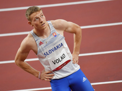 Ján Volko po šprinte na 100 metrov