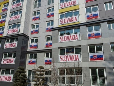Ubytovanie slovenských olympionikov