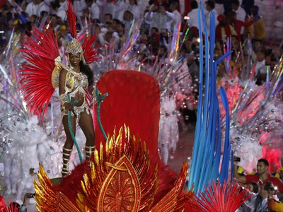 Záverečný ceremoniál Hier XXXI. olympiády v Riu de Janeiro. 