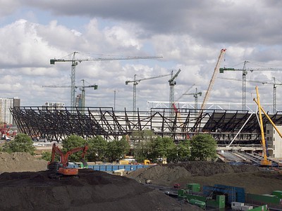 Rozostavaný Olympijský park v