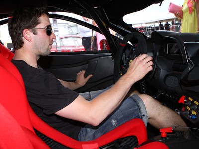 Ján Laco skúša Višňovského Ferrari