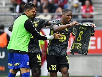 Hráč Lille Bafodé Diakité