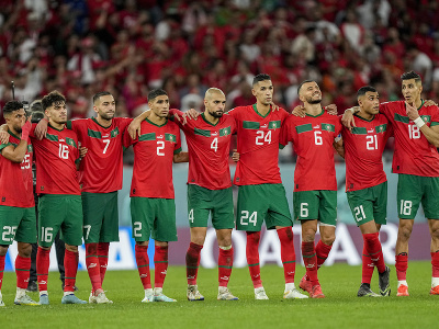 Futbalisti Maroka pri penaltovom rozstrele