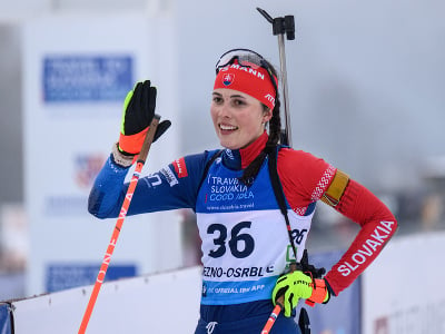 Slovenska biatlonistka Ema Kapustová