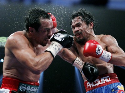 Pacquiao a Marquez v ringu