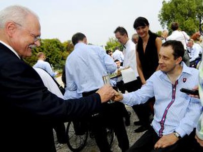 Ivan Gašparovič a Ján Riapoš